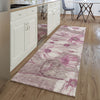 Piper Looms Mayfield Floral AMF712 Plum Machine Washable Area Rug Runner Lifestyle Image Feature