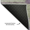 Piper Looms Mayfield Floral AMF712 Purple Machine Washable Area Rug Backing Image