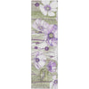 Piper Looms Mayfield Floral AMF712 Purple Machine Washable Area Rug Runner Main Image