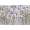 Piper Looms Mayfield Floral AMF712 Purple Machine Washable Area Rug Scatter Main Image