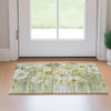 Piper Looms Mayfield Floral AMF712 Sage Machine Washable Area Rug Scatter Lifestyle Image Feature