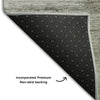 Piper Looms Mayfield Floral AMF712 Taupe Machine Washable Area Rug Backing Image