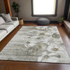 Piper Looms Mayfield Floral AMF712 Taupe Machine Washable Area Rug Lifestyle Image Feature