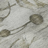 Piper Looms Mayfield Floral AMF712 Taupe Machine Washable Area Rug Swatch Image