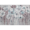 Piper Looms Mayfield Floral AMF712 Teal Machine Washable Area Rug Scatter Main Image