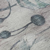 Piper Looms Mayfield Floral AMF712 Teal Machine Washable Area Rug Swatch Image