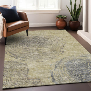 Piper Looms Mayfield Woodgrain AMF713 Beige Machine Washable Area Rug Lifestyle Image Feature