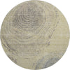 Piper Looms Mayfield Woodgrain AMF713 Beige Machine Washable Area Rug Round Main Image