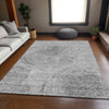 Piper Looms Mayfield Woodgrain AMF713 Gray Machine Washable Area Rug Lifestyle Image Feature