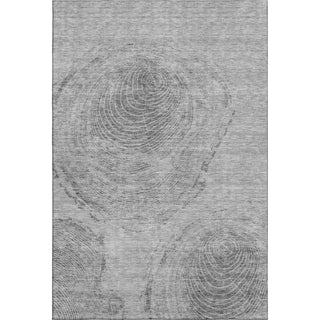 Piper Looms Mayfield Woodgrain AMF713 Gray Machine Washable Area Rug main image