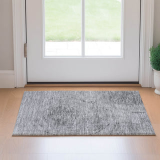Piper Looms Mayfield Woodgrain AMF713 Gray Machine Washable Area Rug Scatter Lifestyle Image Feature