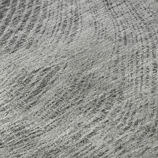 Piper Looms Mayfield Woodgrain AMF713 Gray Machine Washable Area Rug Swatch Image