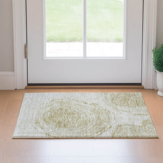 Piper Looms Mayfield Woodgrain AMF713 Khaki Machine Washable Area Rug Scatter Lifestyle Image Feature