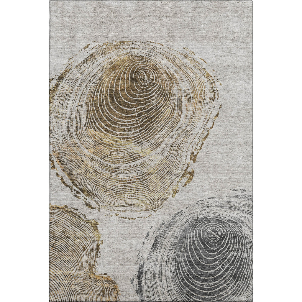 Piper Looms Mayfield Woodgrain AMF713 Taupe Machine Washable Area Rug main image