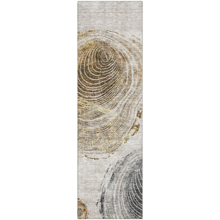 Piper Looms Mayfield Woodgrain AMF713 Taupe Machine Washable Area Rug Runner Main Image
