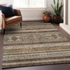 Piper Looms Mayfield Southwest AMF714 Chocolate Machine Washable Area Rug Lifestyle Image Feature