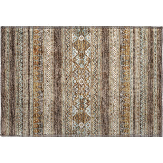 Piper Looms Mayfield Southwest AMF714 Chocolate Machine Washable Area Rug Scatter Main Image