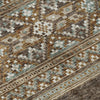 Piper Looms Mayfield Southwest AMF714 Chocolate Machine Washable Area Rug Swatch Image