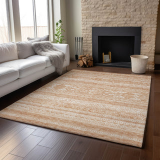 Piper Looms Mayfield Southwest AMF714 Copper Machine Washable Area Rug Lifestyle Image Feature