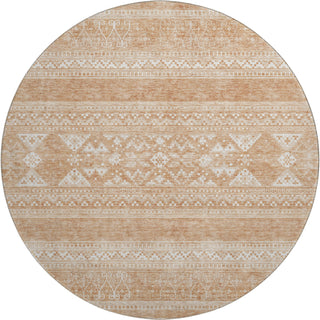 Piper Looms Mayfield Southwest AMF714 Copper Machine Washable Area Rug Round Main Image