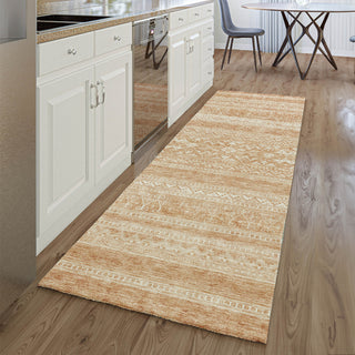 Piper Looms Mayfield Southwest AMF714 Copper Machine Washable Area Rug Runner Lifestyle Image Feature