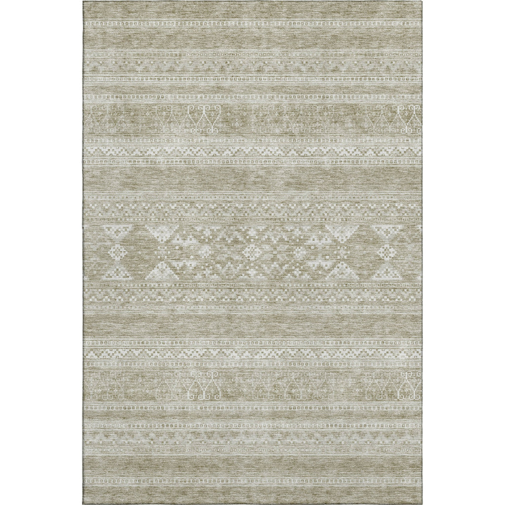 Piper Looms Mayfield Southwest AMF714 Khaki Machine Washable Area Rug main image