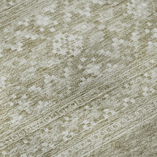 Piper Looms Mayfield Southwest AMF714 Khaki Machine Washable Area Rug Swatch Image