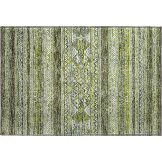 Piper Looms Mayfield Southwest AMF714 Olive Machine Washable Area Rug Scatter Main Image