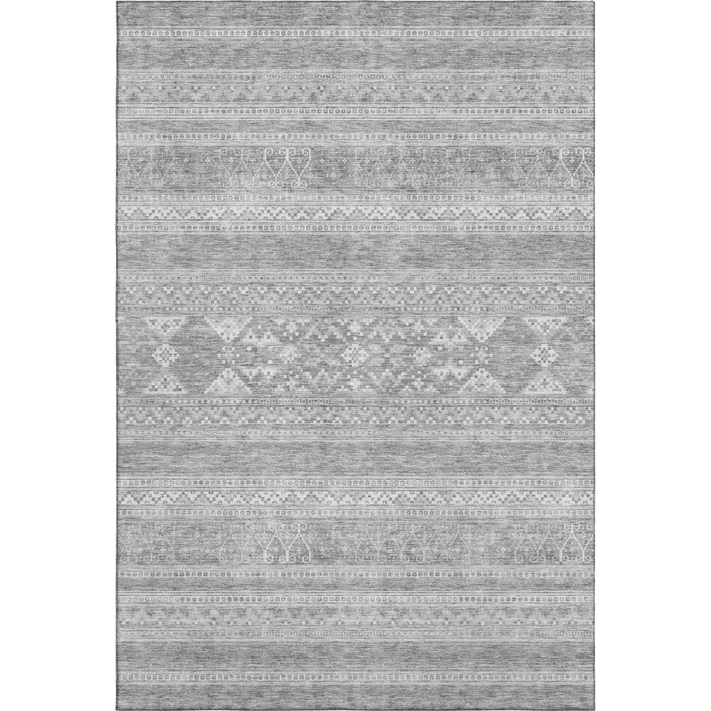 Piper Looms Mayfield Southwest AMF714 Silver Machine Washable Area Rug main image