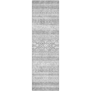 Piper Looms Mayfield Southwest AMF714 Silver Machine Washable Area Rug Runner Main Image