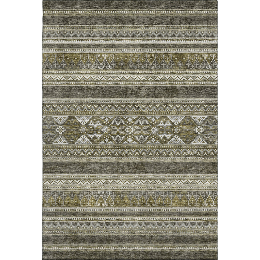 Piper Looms Mayfield Southwest AMF714 Taupe Machine Washable Area Rug main image