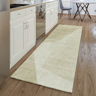 Piper Looms Mayfield Art Deco AMF716 Beige Machine Washable Area Rug Runner Lifestyle Image Feature
