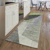 Piper Looms Mayfield Art Deco AMF716 Sage Machine Washable Area Rug Runner Lifestyle Image Feature