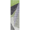 Piper Looms Mayfield Art Deco AMF716 Sage Machine Washable Area Rug Runner Main Image