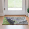 Piper Looms Mayfield Art Deco AMF716 Sage Machine Washable Area Rug Scatter Lifestyle Image Feature