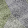Piper Looms Mayfield Art Deco AMF716 Sage Machine Washable Area Rug Swatch Image