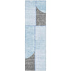 Piper Looms Mayfield Art Deco AMF717 Sky Machine Washable Area Rug Runner Main Image