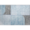 Piper Looms Mayfield Art Deco AMF717 Sky Machine Washable Area Rug Scatter Main Image