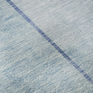 Piper Looms Mayfield Art Deco AMF717 Sky Machine Washable Area Rug Swatch Image