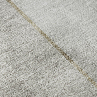 Piper Looms Mayfield Art Deco AMF717 Taupe Machine Washable Area Rug Swatch Image