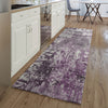 Piper Looms Mayfield Modern AMF718 Eggplant Machine Washable Area Rug Runner Lifestyle Image Feature