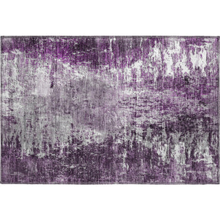 Piper Looms Mayfield Modern AMF718 Eggplant Machine Washable Area Rug Scatter Main Image