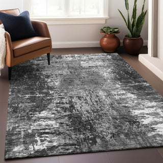 Piper Looms Mayfield Modern AMF718 Gray Machine Washable Area Rug Lifestyle Image Feature