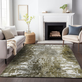 Piper Looms Mayfield Modern AMF718 Taupe Machine Washable Area Rug Lifestyle Image Feature