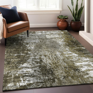 Piper Looms Mayfield Modern AMF718 Taupe Machine Washable Area Rug Lifestyle Image Feature