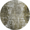 Piper Looms Mayfield Modern AMF718 Taupe Machine Washable Area Rug Round Main Image