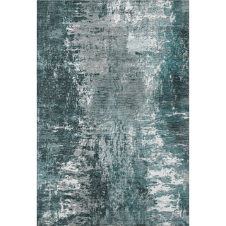 Piper Looms Mayfield Modern AMF718 Teal Machine Washable Area Rug main image