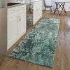 Piper Looms Mayfield Modern AMF718 Teal Machine Washable Area Rug Runner Lifestyle Image Feature