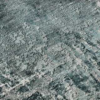 Piper Looms Mayfield Modern AMF718 Teal Machine Washable Area Rug Swatch Image