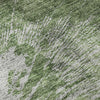 Piper Looms Mayfield Abstract AMF719 Aloe Machine Washable Area Rug Swatch Image